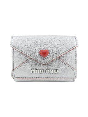 Miu Miu Wallet Silver